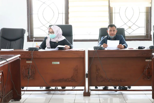 Raperda Keolahragaan Terus Digodok, Pimpinan Bersama Anggota DPRD Gelar Rapat Gabungan