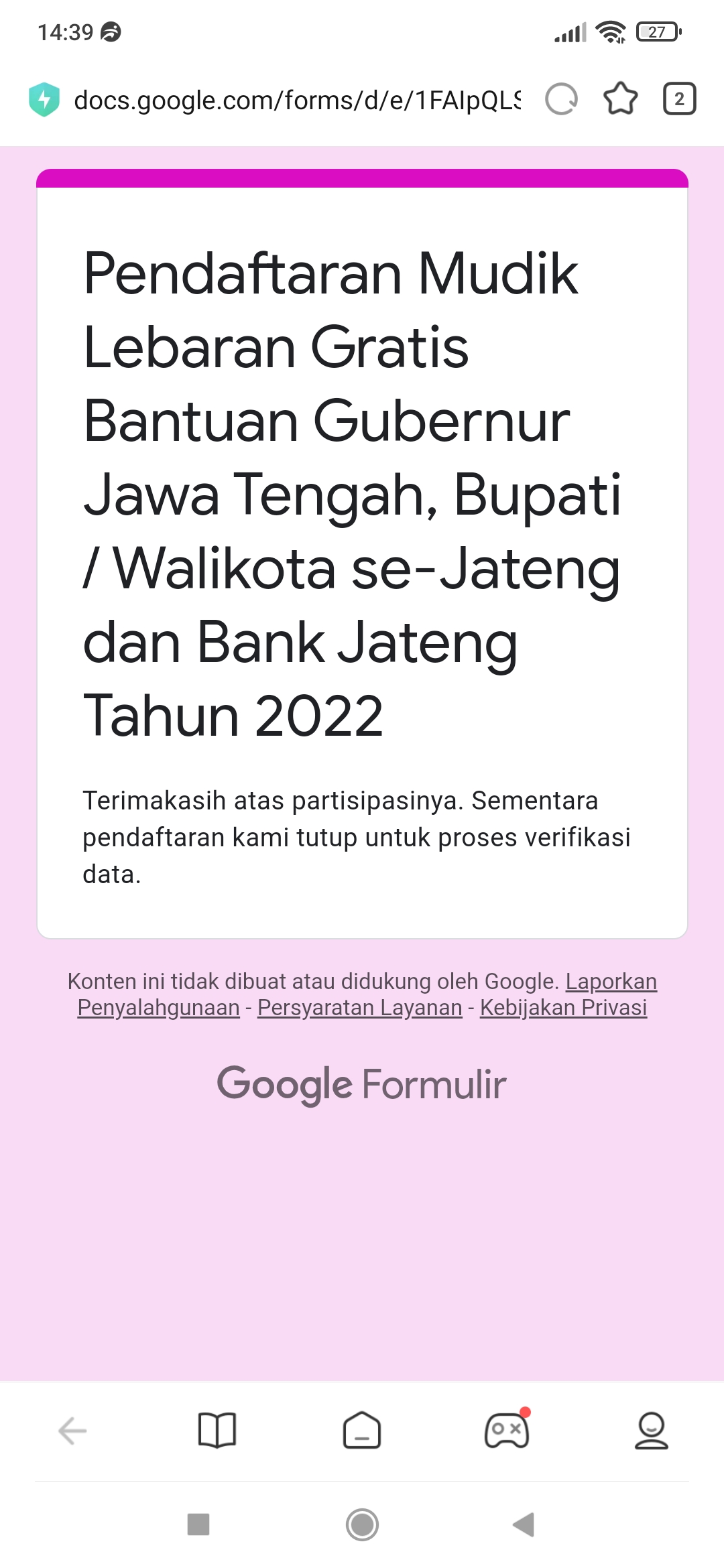 Mau Mudik Gratis ke Jateng? Begini Cara Daftarnya