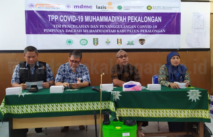 Bentuk TPPC, PD Muhammadiyah Kabupaten Pekalongan All Out Dukung Pencegahan & Penanggulangan Covid 19