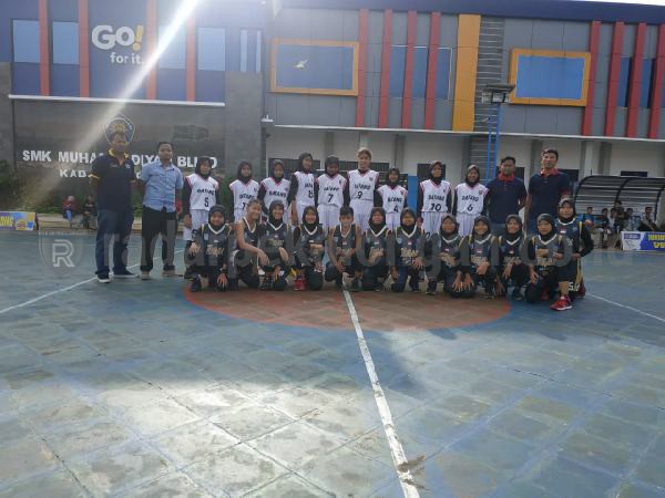 Tim Basket SMP Putri Batang Juarai Popda Karesidenan