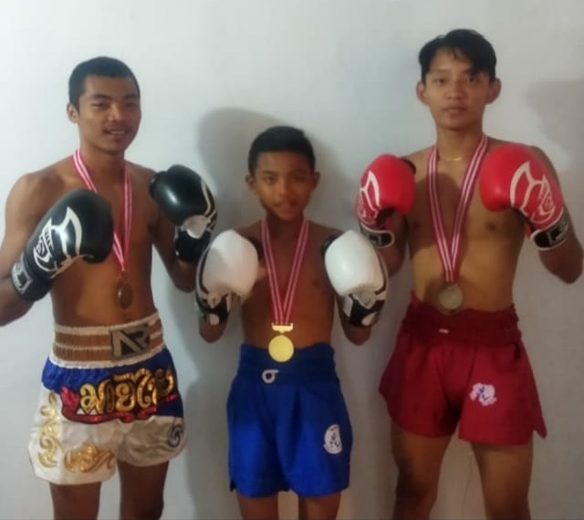 Tiga Atlet Rogoselo Camp Raih Medali di Kejurnas Kick Boxing
