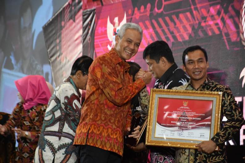 Pemkab Batang Juara Pertama KIP Se-Jawa Tengah