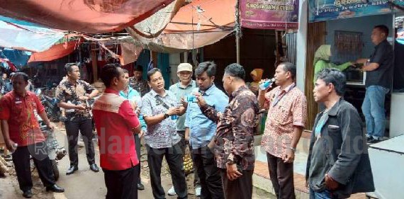 Komisi C DPRD Batang Minta Pasar Bandar Dibenahi dan Pedagang Ditata