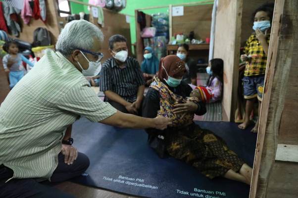 Bayi Jordan yang Baru Berusia 40 Hari Ini Ikut Jadi Pengungsi Merapi