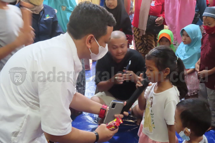 Tinjau Lokasi Pengungsian, Wali Kota Pastikan Hak Layanan Dasar Terpenuhi