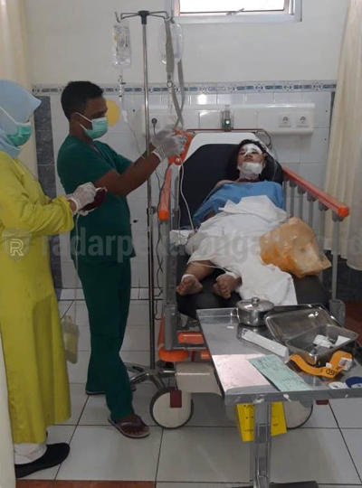 Sadis! Pacar Tega Gorok Leher Pasangannya