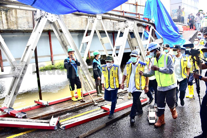 Perbaikan Jembatan Rembun Dua Bulan