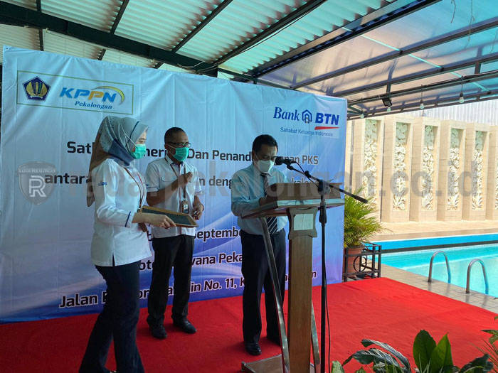 BTN Pekalongan dan KPPN Teken Perjanjian