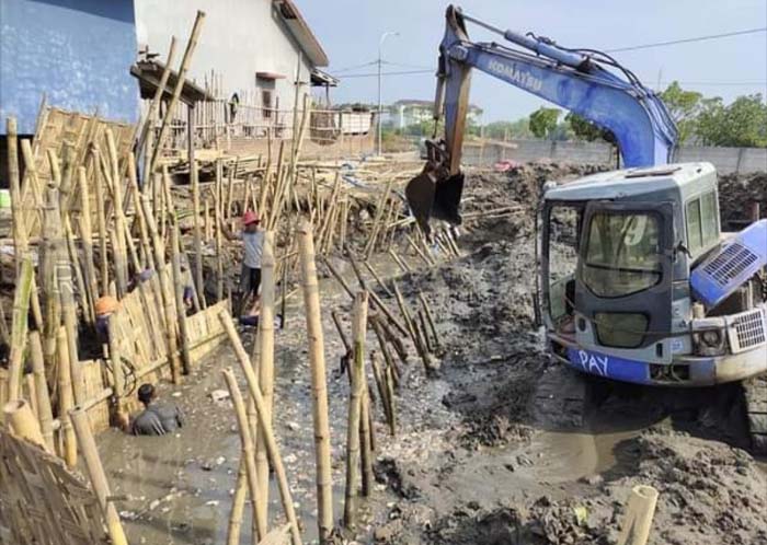 Stasiun Pompa Panjang Baru Timur Mulai Dibangun