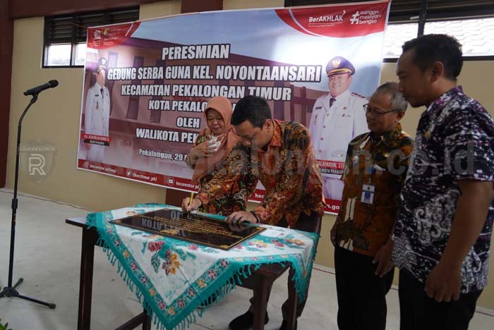 Dibangun Sejak 2019, Gedung Serbaguna Noyontaansari Baru Diresmikan