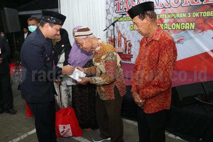 Pemkot Beri Santunan Santuni Ahli Waris Pejuang 3 Oktober