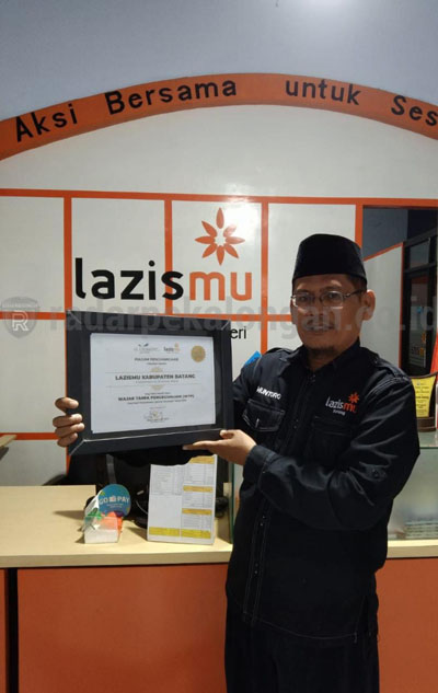 Semakin Terpercaya, 3 Tahun Beruntun Lazismu Batang Sabet Opini WTP