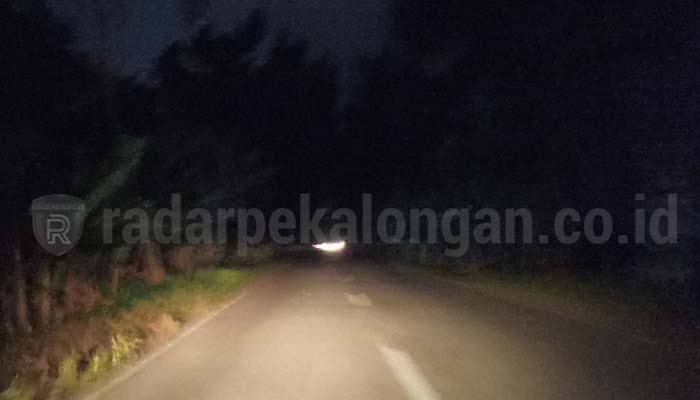 Sejumlah Jalan Provinsi Minim Penerangan