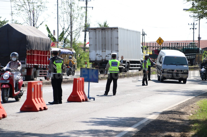 Jalur Pantura Mulai Disekat