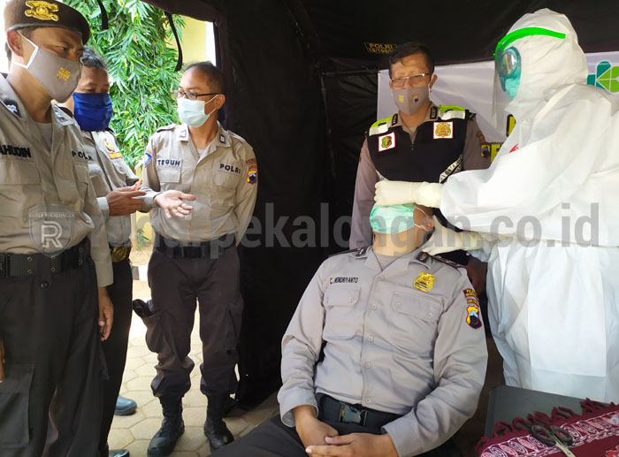 Polres Masih Enggan Berkomentar Terkait Hasil Tes Swab