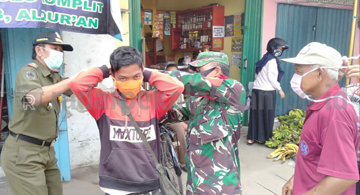 Masih Banyak Pedagang dan Masyarakat Tak Pakai Masker