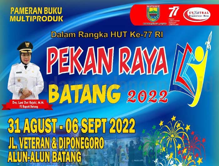 Dua Tahun Vakum, Malam Ini Pekan Raya Batang Siap Dibuka dengan Meriah