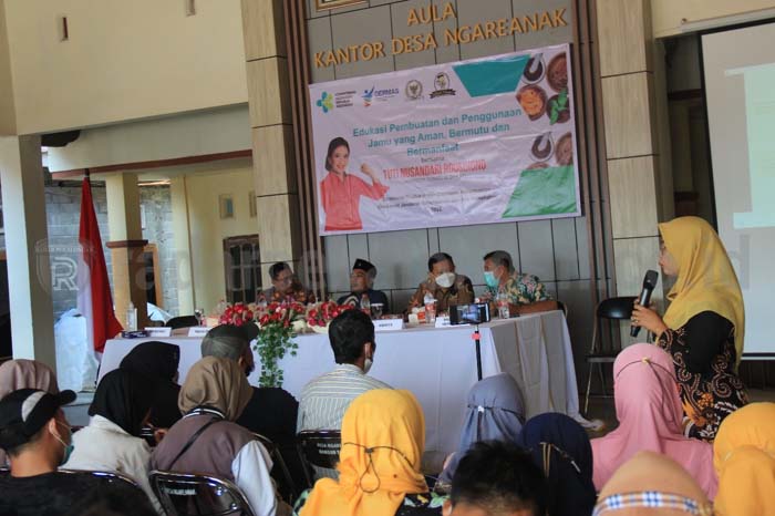 Optimalkan Khasiat, Pedagang Jamu Diedukasi