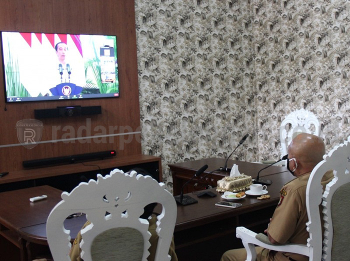 Kedelai Langka Jadi Isu Hangat Rakernas Kementan Bersama Presiden Melalui Video Conference