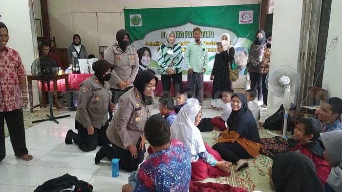 Kunjungi Pesantren Difabel di Kendal, Kapolres Subang Hadirkan Pelatihan Ekraf