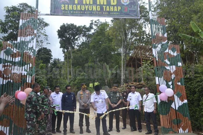 TMMD Berakhir, Warga Wirosari Kini Nikmati Jalan Beton 650 Meter