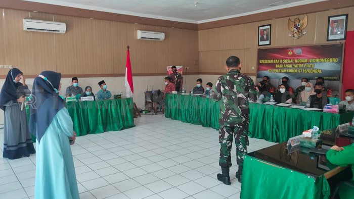 Tak Hanya Dapat Bantuan, 65 Anak Yatim juga Diberi Motivasi