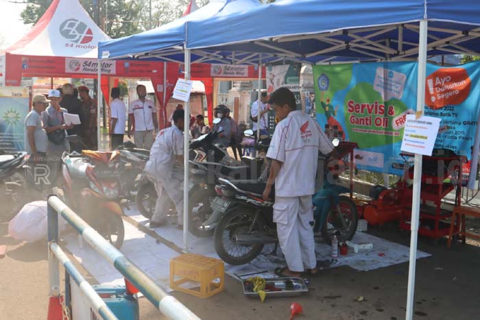 Servis Motor Gratis untuk Korban Rob