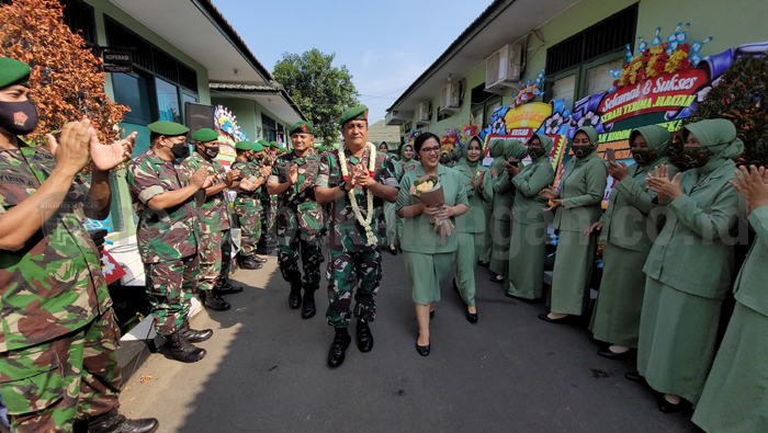 Kodim Pekalongan Gelar Tradisi Lepas Sambut Dandim