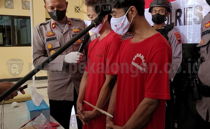 Edarkan Ganja, Dua Warga Comal Ditangkap