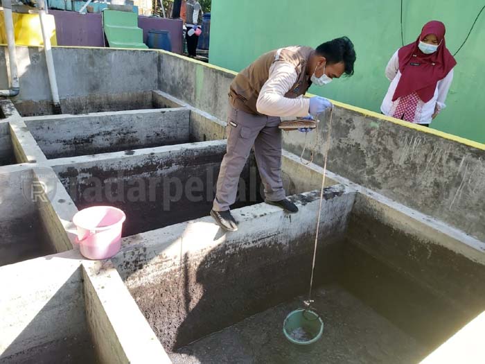 DLH Rutin Lakukan Pengujian Limbah IPAL Komunal