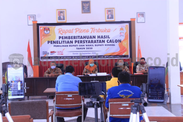 3 Bakal Calon Pasangan Belum Penuhi Syarat Administrasi