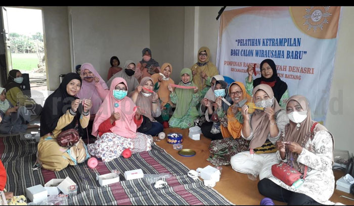 Menjadi IRT Produktif, Ranting Aisyiyah Rutin Asah Skill