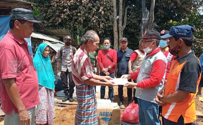 Rumah Mbah Radum Terbakar, PMI Langsung Bergerak