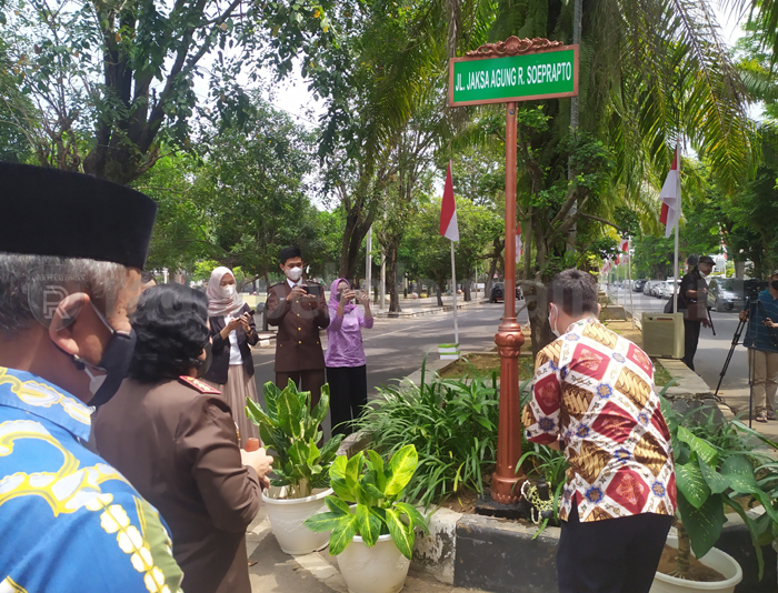 Mantan Jaksa Agung R Soeprapto jadi Nama Jalan di Kota Pekalongan