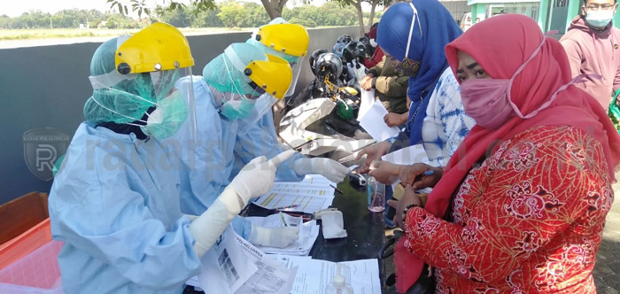 Ratusan PTPS Ikuti Swab Test