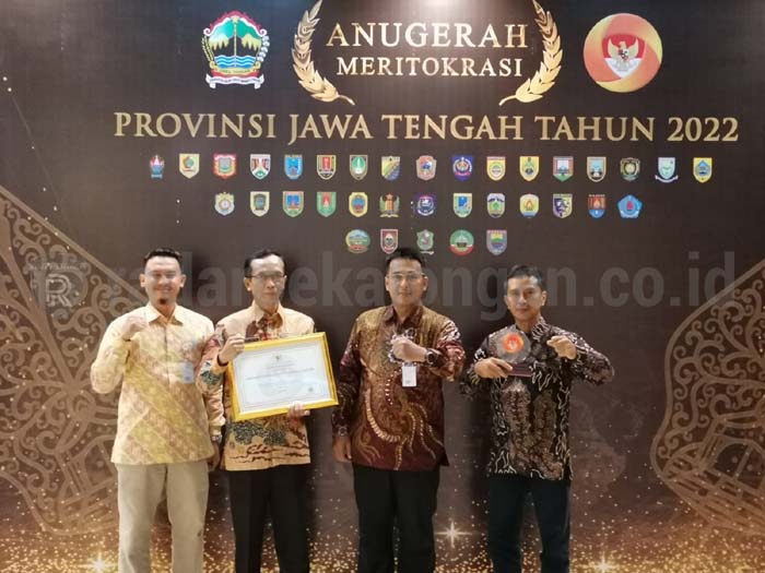 Pemkab Raih Anugerah Meritokrasi Provinsi Jateng