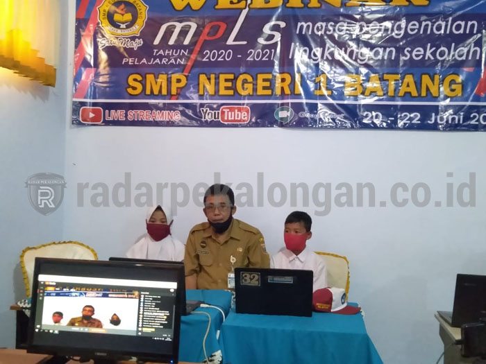 Masuk Zona Merah, SMPN 1 Batang Tunda Pembelajaran Tatap Muka