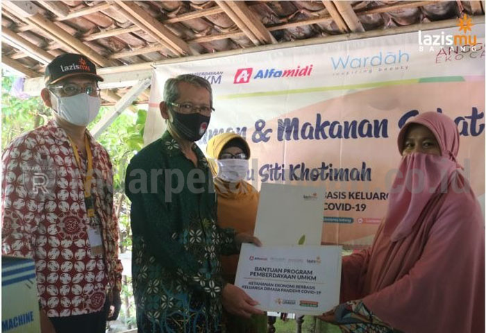 Bangkitkan Ekonomi, Lazizmu Bantu Pemberdayaan UMKM di Batang
