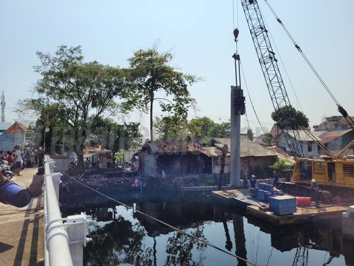 Proses Pembangunan Tanggul Loji, Pemkot Masih Proses Pembebasan Lahannya