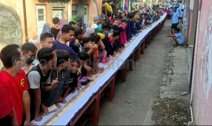 Gethuk Lindri 350 M Ramaikan Syawalan di Kota Santri