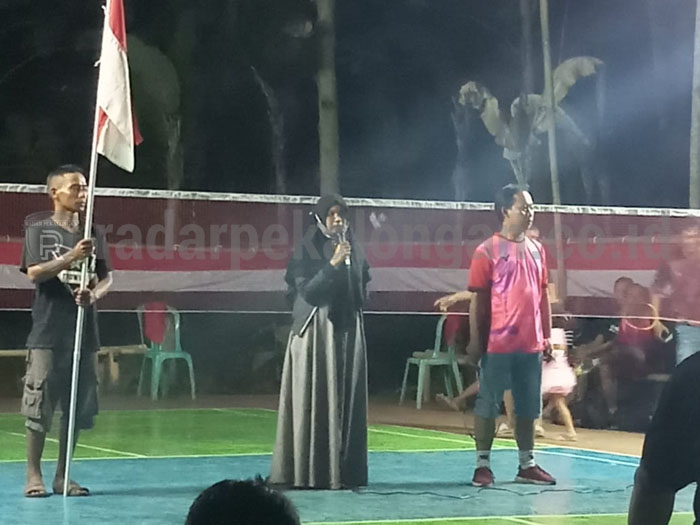 Ajang Badminton Meriahkan Perayaan HUT RI di Karangsari