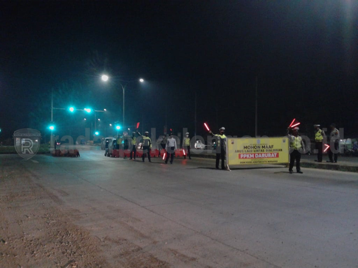 Polres Putarbalikkan Puluhan Kendaraan