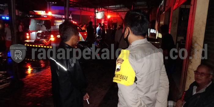 Kebakaran Landa Kios Alat Pancing