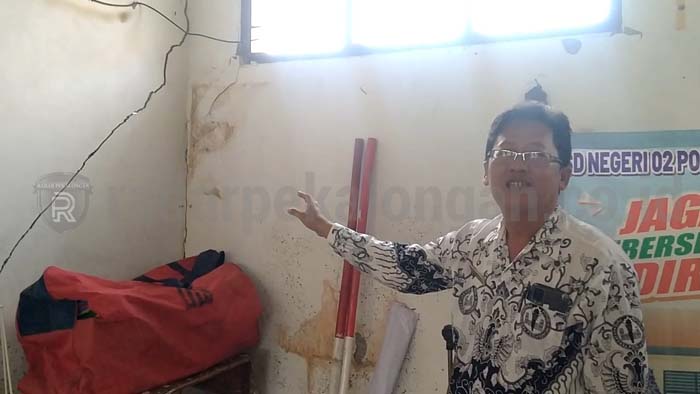 SDN 2 Ponolawen Nyaris Ambruk