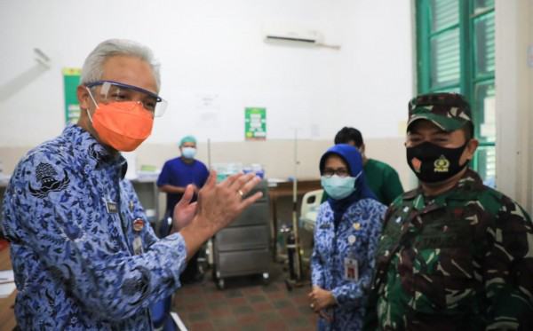 Cek Kesiapan Pembelajaran Tatap Muka, Ganjar Minta Disinfektan yang Digunakan Dipastikan Keamananya