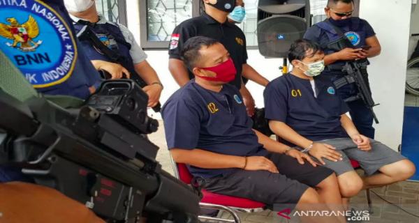Brigpol DWS 10 Tahun Jadi Pemakai dan Pengedar Sabu
